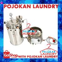 Gambar NAGAMOTO 25 LITER/NAGAMOTO GB 27/TABUNG STEAM BOILER NAGAMOTO 25 LITER - Komplit/set dari Moorenza undefined 2 Tokopedia