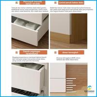 Gambar Lemari Laci Minimalis Lemari Bayi Kayu Drawer Pakaian Lemari Laci 3/4/5 Susun Lemari Penyimpanan Lemari Pakaian -IPS dari Indo Prima Stock undefined 5 Tokopedia
