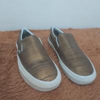 Gambar vans slip on warna coklat dari Dyfanicsecondbrand undefined 1 Tokopedia