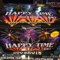Gambar GROSIR KEMBANG API CAKES SOLO ( 100 SHOT 0.8" HAPPY TIME MERK TOP ) dari ARMAN TOYS undefined 3 Tokopedia