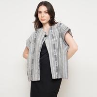 Gambar Outer Baju Luaran Wanita Motif Ulos Batak Punsa - Etnik Chic Style! dari Martha Ulos undefined 5 Tokopedia