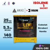 Gambar Evolene Isolene Sachet 1 Serving Susu Whey Protein Isolate - Vanilla dari Aest Nutrition undefined 1 Tokopedia
