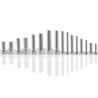 Gambar 1080PCS Baut L M2/M3/M4 Stainless Steel Hex Socket Bolt and Nuts Set Fastener Hardware Hexagon Socket Head Cap Screws Flat Washer dari everythiing home store undefined 3 Tokopedia