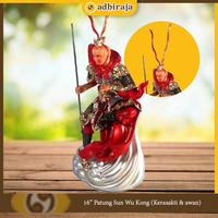 Gambar Patung fiber Sun Wu kong (kera sakti) & awan 16 inchi dari Adhiraja KG undefined 2 Tokopedia