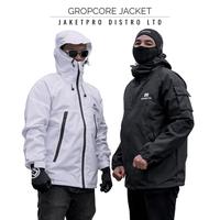 Gambar Jaket Gropcore Gunung Anti Air Gorpcore Jacket Waterproof Original Distro Tebal Pria Wanita - Black-GNS, M dari Jaketpro Distro Ltd undefined 1 Tokopedia