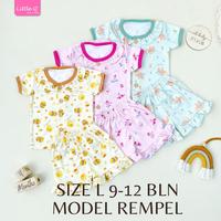 Gambar 3 setelan baju bayi perempuan baru lahir baby newborn 0 6 12 16 bulan - NB (0-3 M) NECI dari AnaBabyShop undefined 5 Tokopedia