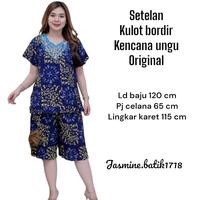Gambar SETELAN KULOT BORDIR WARNA KENCANA UNGU ORIGINAL - merah dari Daster kencana ungu@jasmine undefined 1 Tokopedia