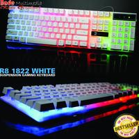 Gambar Promo Keyboard Komputer Eksternal Notbook-Laptop R8 1822 Black White Rgb Led dari PawCase undefined 2 Tokopedia