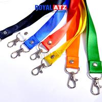 Gambar Tali Id Card Nylon 1,5 cm / Tali Lanyard Sablon - Merah dari Royal ATK undefined 4 Tokopedia