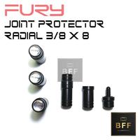 Gambar Billiard Cue Joint Protector Stik Billiard Joint Radial 3/8x8 Pelindung Pin Butt Shaft 3/8-8 Fury dari Class Outlet undefined 1 Tokopedia