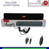Gambar Promo Speaker Digital F-508 Usb Aktif Untuk Komputer - Laptop - Hp - Tv Soundbar Fleco Super Bass dari ZonaPhone24 undefined 3 Tokopedia