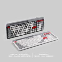 Gambar Rexus KB02 Wireless Keyboard Dual Connection Mosaic KB-02 - Hitam dari Starcomp Solo undefined 2 Tokopedia