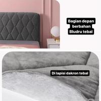 Gambar sarung sandaran tempat tidur / cover dipan kepala kasur - 160 cm, Broken white dari Coastal Dream Shop undefined 2 Tokopedia