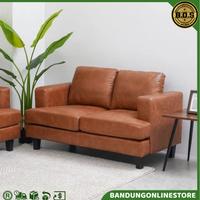 Gambar Sofa Fabric 2 Seater Dudukan Cokelat Informa Leon Sofa Ruang Tamu Keluarga Brown dari BandungOnlineStore_NEW undefined 4 Tokopedia