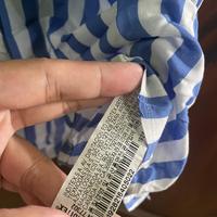 Gambar ZARA kemeja garis biru summer bali dari ziiarch undefined 5 Tokopedia