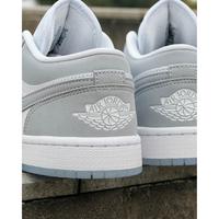 Gambar Nike Air Jordan 1 Low Wolf Grey (100% Authentic) - 37.5 dari Senikersku undefined 5 Tokopedia