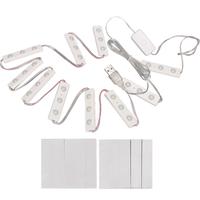 Gambar Lampu Kaca Rias / Baca / Lampu Hiasan Natal - LED Makeup Mirror Light Dengan 10 Module Led Plug n Play Tinggal Tempel Menggunakan Double Tape Usb Power 3 Mode Cahaya XR8830 dari tokokadounik koleksi undefined 3 Tokopedia