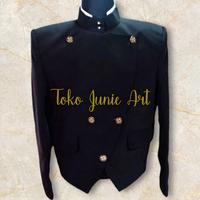 Gambar Baju Beskap Solo Halusan Premium Busana Adat Jawa Kejawen - Putih, L5 dari Junie Art Galeri undefined 4 Tokopedia