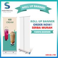 Gambar Stand Roll Up Banner Plastik 60x160 Cm Standing Banner Berdiri Stand Banner - 85x200cm dari Lautan Display Bandung undefined 1 Tokopedia
