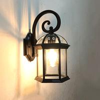 Gambar Lampu dinding outdoor/Lampu hias/Lampu taman/Lampu tempel 5068 - Hitam dari GG-Lighting undefined 1 Tokopedia