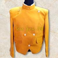 Gambar Baju Beskap Solo Halusan Premium Busana Adat Jawa Kejawen - Putih, L5 dari Junie Art Galeri undefined 5 Tokopedia
