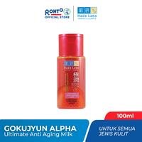 Gambar Hada Labo Gokujyun Alpha Ultimate Anti Aging Milk 100ml - Hadalabo Retinol Moisturizer - MyLedi dari MY LEDI undefined 3 Tokopedia