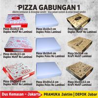 Gambar BOX PIZZA 20 DUPLEX POLOS ( ISI 5 PCS ) dari Dus kemasan undefined 5 Tokopedia