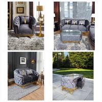 Gambar Sofa Tamu 321 Plus Meja Sofa Turki Bahan Bludru/trinityjayafurniture dari Trinityjayafurniture undefined 5 Tokopedia