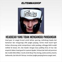 Gambar FAIRTEX Diagonal Vision HeadGuard Lace Up Version - BlackBlue HG13L dari ELITE MMA SHOP undefined 3 Tokopedia