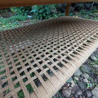 Gambar meja tamu jati anyaman rotan meja lesehan coffee table meja kopi cafe resto villa - 100x60 dari Prayogo meubel undefined 3 Tokopedia