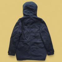 Gambar Navy Winter Parka Jacket - Jaket Pria Wanita Unisex Bulang Tebal - Second Thrift Preloved Branded dari Vintage Version undefined 3 Tokopedia
