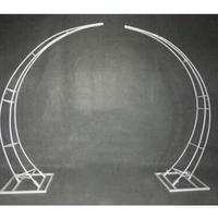 Gambar BACKDROP LENGKUNG Lengkungan dekorasi / Pergola wedding / Dekorasi / Backdrop / dekorasi pelaminan nn98 - Putih, 1pcs dari Freudal undefined 1 Tokopedia