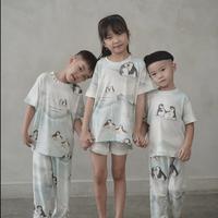Gambar Goodnitegwen X Tjan Farida - UNITY Tencel Micromodal piyama anak laki perempuan wanita dewasa - SHORT S-M dari Good Nite Gwen undefined 4 Tokopedia