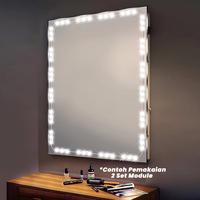 Gambar Lampu Kaca Rias / Baca / Lampu Hiasan Natal - LED Makeup Mirror Light Dengan 10 Module Led Plug n Play Tinggal Tempel Menggunakan Double Tape Usb Power 3 Mode Cahaya XR8830 dari tokokadounik koleksi undefined 1 Tokopedia
