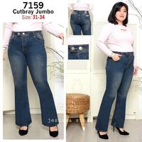Gambar Jesiama - Cutbray Jeans Jumbo Button 2 - Best Seller Soft Jeans - Medium blue, 37 dari Heni Gertimasil undefined 4 Tokopedia