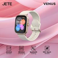 Gambar Smartwatch Amoled JETE Venus SPO2 BT Calling IP67 100 Sport Mode - Garansi Resmi 2th - Black dari Doran Gadget Official undefined 2 Tokopedia
