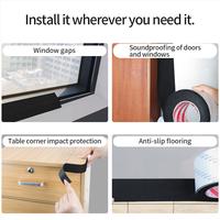 Gambar Lis Strip Pintu Peredam Suara Anti Debu & Serangga Waterproof 5 Meter Door Noise Insulation Sealing Tape - Putih dari Tosco Official undefined 3 Tokopedia