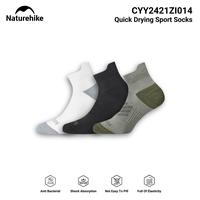 Gambar KAOS KAKI COOLMAX NATUREHIKE CYY2421ZI014 QUICK DRYING MEDIUM SOCKS RUNNING HIKING TREKKING RIDING TRAIN RUN SPORT JOGING OLAHRAGA LARI TEBAL ANTI BLISTER ANTI BACTERIAL BREATHABLE COOLMAX ANTI BAU RIGHT ANGLE - Black, M (36-39) dari Mountain.Gear undefined 1 Tokopedia