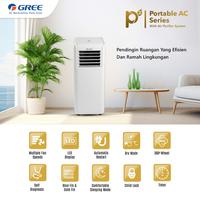 Gambar Gree AC Portable With Air Purifier 0.5PK Pendingin Ruangan GPC-05P2 | GPC-09P2 | GPC-12P2 Air Conditioner Portable 1/2PK GPC05P2 | GPC09P2 1PK | 1.5PK GPC12P2 | 05P2 | 09P2 | 12P2 | GPC - GPC-05P2 dari HangOn Official Store undefined 3 Tokopedia