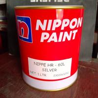 Gambar Nippon Paint Nippe HR 60 L Silver / Cat Tahan panas 600⁰ Derajat 1 ltr dari PureEarthShop undefined 4 Tokopedia