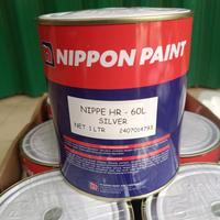Gambar Nippon Paint Nippe HR 60 L Silver / Cat Tahan panas 600⁰ Derajat 1 ltr dari PureEarthShop undefined 5 Tokopedia