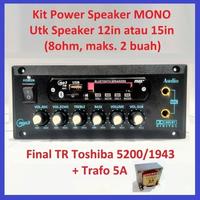 Gambar Kit Power Speaker Aktif Travo 5A Echo Bluetooth Mono 300 Watt - Merah dari PowerTech Storee undefined 4 Tokopedia