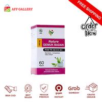 Gambar Kapsul Nature Gemuk Badan Isi 60 Kapsul Original- Penambah Nafsu Makan dari Etamilku Official undefined 1 Tokopedia