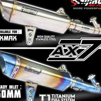 Gambar Knalpot Shijiro Racing Type Ax7 For Xmax Terlaris,Termurah,Bergaransi - AX 7 Stainless dari WAGIRAH STORE 92 undefined 4 Tokopedia