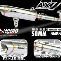 Gambar Knalpot Shijiro Racing Type Ax7 For Xmax Terlaris,Termurah,Bergaransi - AX 7 Stainless dari WAGIRAH STORE 92 undefined 2 Tokopedia