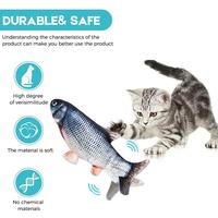 Gambar Smilepea Mainan Ikan goyang Mainan simulasi ikan loncat elektrik Lucu Anak / Ikan Bergerak Mainan Kucing Boneka / Ikan Bisa Gerak Dancing Fish - C dari AXENA.ID undefined 5 Tokopedia