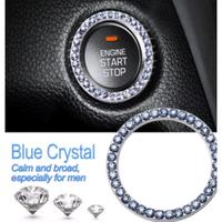 Gambar Ring Stiker  Switch Star Engine Stop Car Model Diamond Mobil Universal - Putih dari Lembaran Variasi undefined 4 Tokopedia