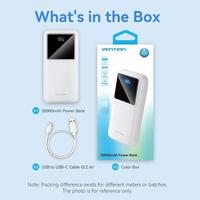 Gambar Vention FHL 20000mAh Power Bank 22.5W - Putih dari Starcomp Solo undefined 5 Tokopedia