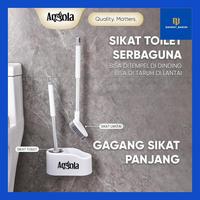 Gambar Basu|| Angola Sikat Kloset Duduk/Jongkok 2In1 D83 Sikat Pembersih Toilet / Toilet Brush / Sikat Wc - PAKET KOMBO dari mamatstore77 undefined 2 Tokopedia