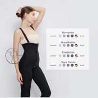 Gambar HIGH WAIST ZIPPER WITH HOOK AND EYE (KORSET PASCA LIPO PERUT DAN PAHA) - Hitam, M SPEC EDITION dari TrueBody.id undefined 3 Tokopedia
